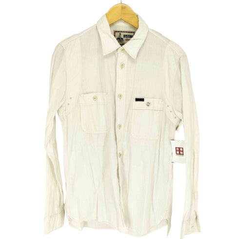 ヒステリックグラマー HYSTERIC GLAMOUR コットンワークシャツ メンズ L