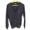 フレッドペリー FRED PERRY ユニオンジャックエルボーパッチウールカーディガン メンズ L