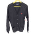 フレッドペリー FRED PERRY ユニオンジャックエルボーパッチウールカーディガン メンズ L