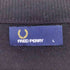 フレッドペリー FRED PERRY ユニオンジャックエルボーパッチウールカーディガン メンズ L