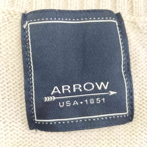 アロー ARROW アーガイルコットンニット メンズ JPN:L