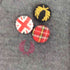 フレッドペリー FRED PERRY バッジ装飾ウールカーディガン メンズ M