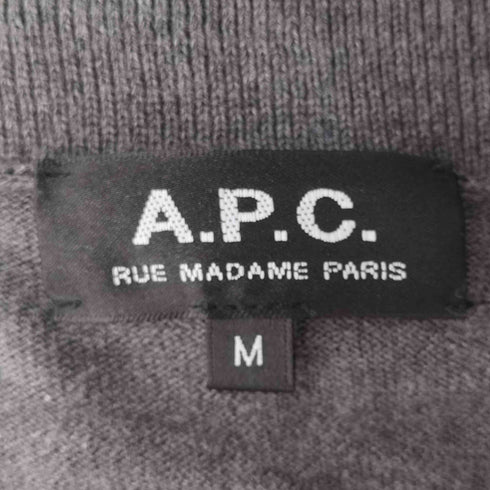 アーペーセー A.P.C. ウールカーディガン メンズ M