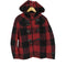 バーバリーブラックレーベル BURBERRY BLACK LABEL 裏地 キルティング バッファローチェック ジップ トグル ダッフル コート メンズ import:L
