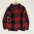 バーバリーブラックレーベル BURBERRY BLACK LABEL 裏地 キルティング バッファローチェック ジップ トグル ダッフル コート メンズ import:L