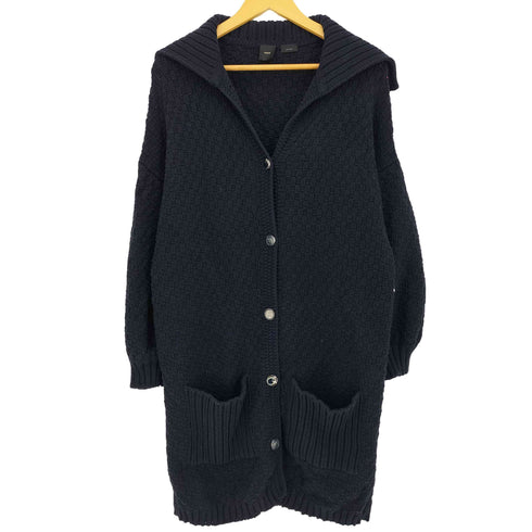 ピンコ PINKO セーラーカラー オーバーサイズ ローゲージニットカーディガン レディース
