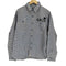 アベイシングエイプ A BATHING APE BUSY OPERTR ギンガム チェック L/S シャツ 猫目ボタン メンズ JPN:L