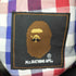 ミスターベイシングエイプ Mr. BATHING APE 裏地チェック 金ボタン 段返り ウール 3B テーラード ジャケット メンズ JPN:50
