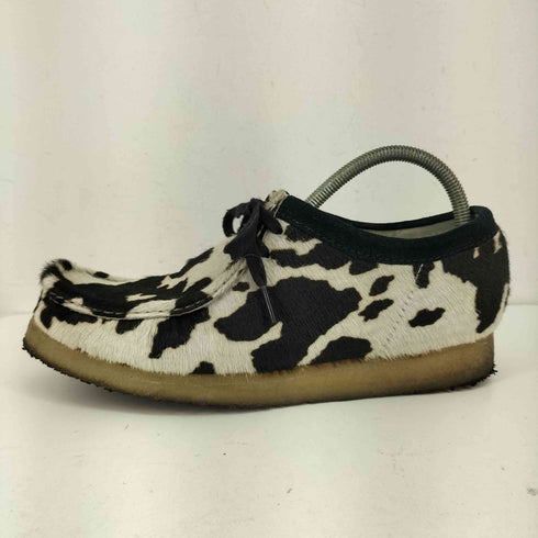 クラークス Clarks Wallabee Cow Print Hair On メンズ US:8