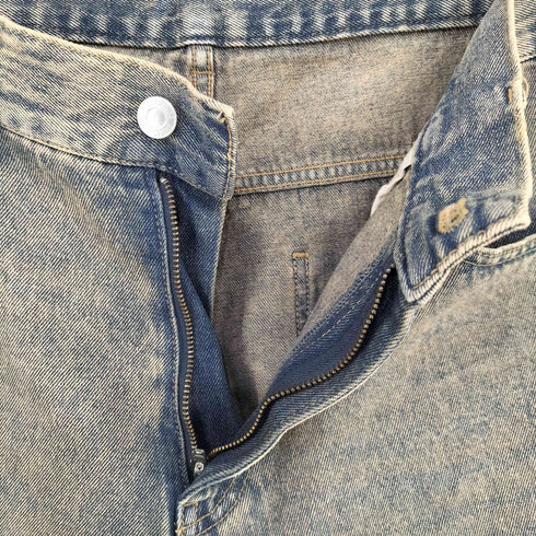 フリークスストア FREAKS STORE MR HEARTS VINTAGE WASH WIDE STRAIGHT DENIM メンズ JPN:M