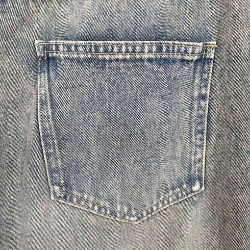 フリークスストア FREAKS STORE MR HEARTS VINTAGE WASH WIDE STRAIGHT DENIM メンズ JPN:M
