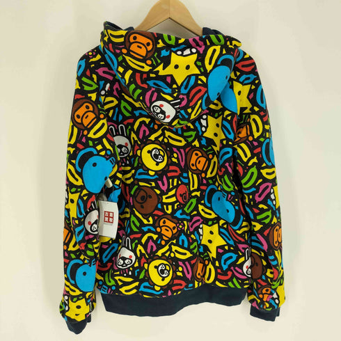 アベイシングエイプ BAPE by A BATHING APE BABY MILO ベイビー マイロ アニマル サファリ リバーシブル ジップ アップ パーカー メンズ JPN:L