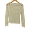 ザラ ZARA FLORAL KNIT TOP レディース import:S