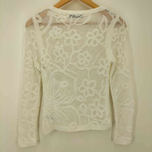 ザラ ZARA FLORAL KNIT TOP レディース import:S