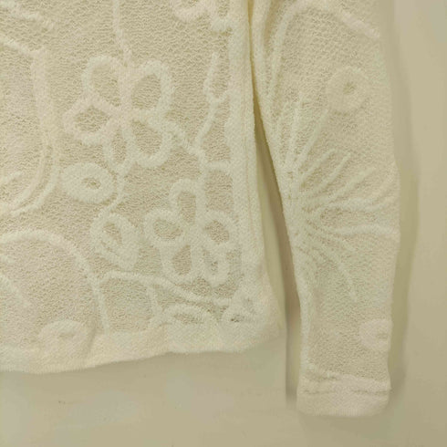ザラ ZARA FLORAL KNIT TOP レディース import:S