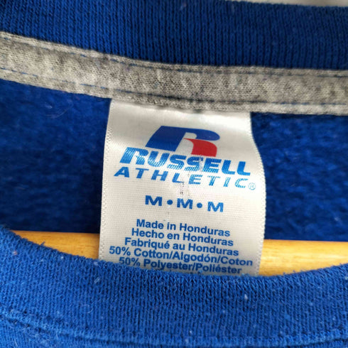 ラッセルアスレチック RUSSELL ATHLETIC カレッジ キャラクターロゴプリントスウェット メンズ import:M