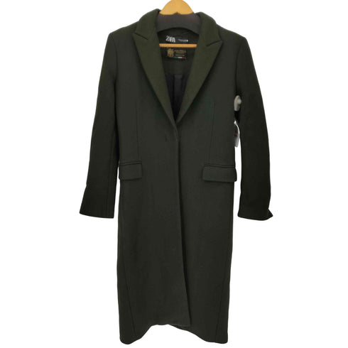 ザラ ZARA MANTECO ウール ポリ チェスターコート レディース import:S