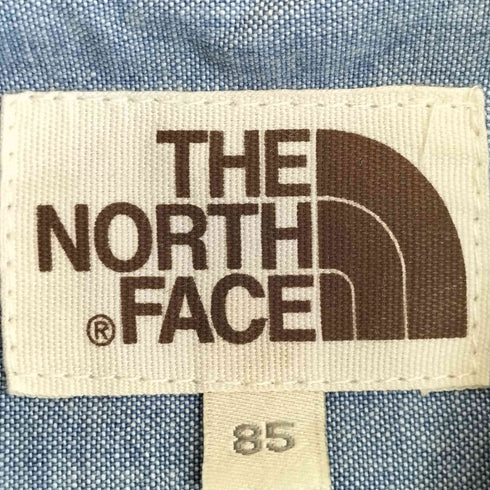 ザノースフェイス THE NORTH FACE ひざ丈 シャンブレーシャツワンピース レディース 85