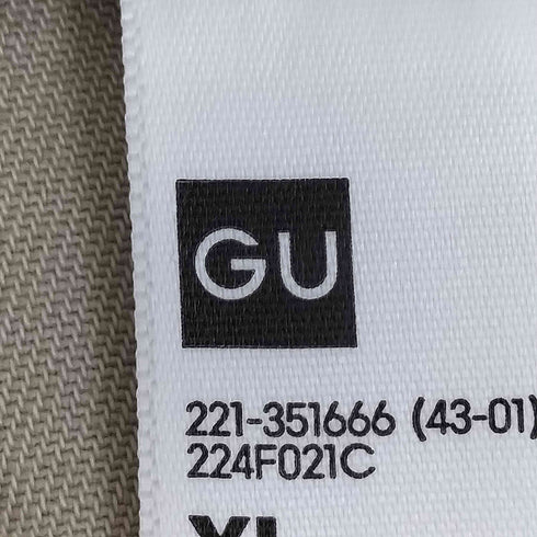 ジーユー GU 24SS バレルレッグカーゴパンツ レディース JPN:XL