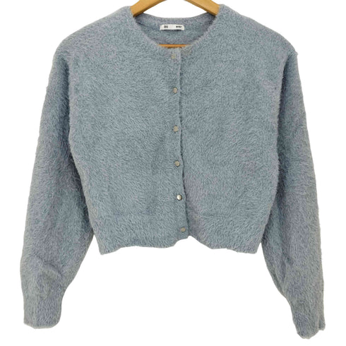 ジーユー GU 24AW シャイニークルーネックカーディガンZ レディース JPN:M