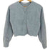 ジーユー GU 24AW シャイニークルーネックカーディガンZ レディース JPN:M