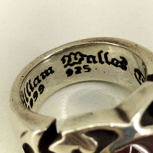 ウィリアムウォレス WILLIAM WALLES silver925 ストーン リング メンズ 17号