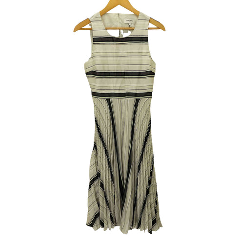 バナナリパブリック BANANA REPUBLIC 24SS ボーダー プリーツ ワンピース レディース 4