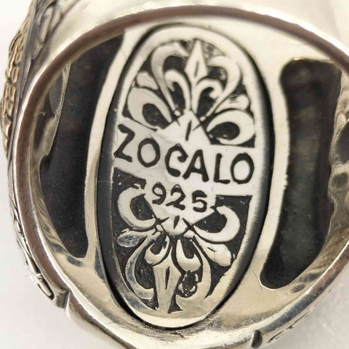 ソカロ ZOCALO silver925 ガネーシャ リング メンズ 19号