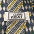 ジャンニヴェルサーチ GIANNI VERSACE イタリア製 メデューサ スカーフ柄 シルクネクタイ メンズ