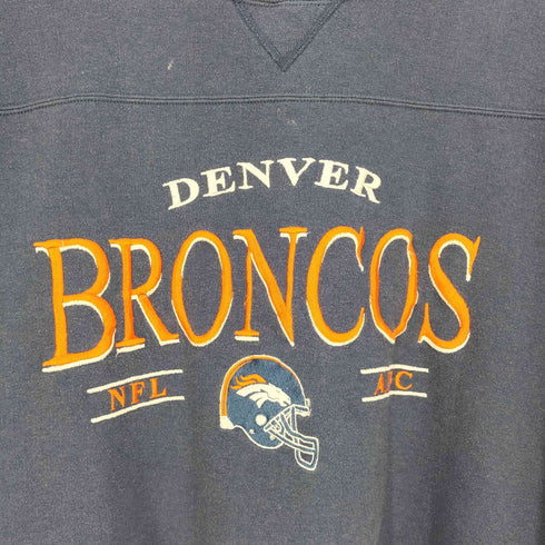 リー Lee 90s NFL チームロゴ刺繍 クルーネックスウェット メンズ XXL