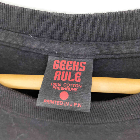GEEKS RULE 15 SILKSCREEN PRINTING T SHIRT メンズ JPN:XL