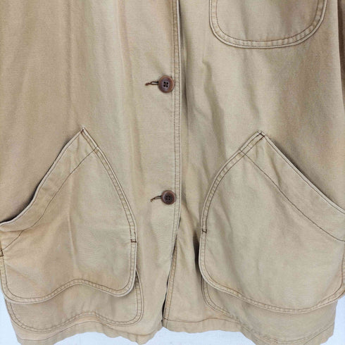エルエルビーン L.L.Bean 80-90s プリマロフト ライナー付 ダック地 襟切替 コーデュロイ ハンティングジャケット カバーオール メンズ import:XL