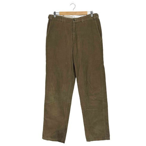 クラフトアンドバロー Croft&Barrow TALONジッパー コーデュロイパンツ メンズ 34×34