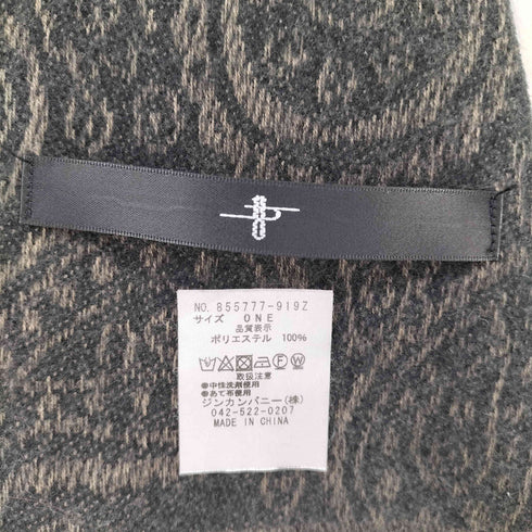 ノーアイディー NO ID. ペイズリードットストール メンズ ONE SIZE