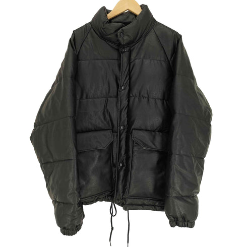 フリークスストア FREAKS STORE 23AW シンセティックレザー パフィー ジャケット メンズ JPN:L