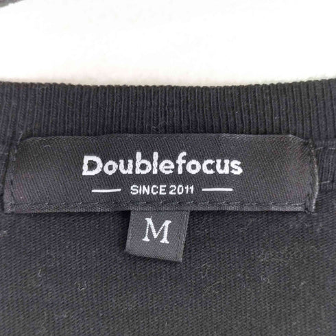 Doublefocus 企業プリントクルーネックTシャツ レディース JPN:M