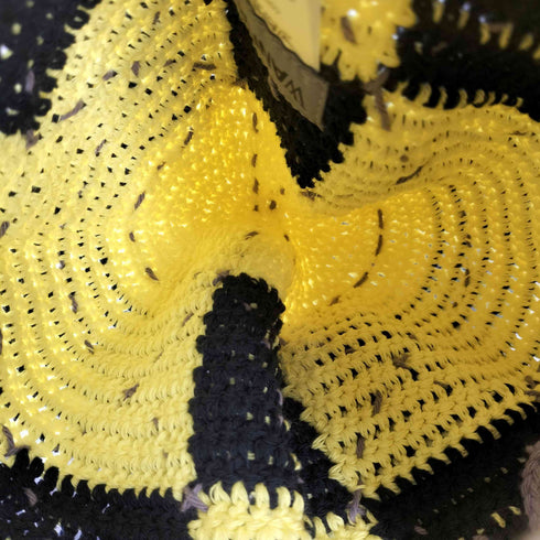 ワナ WANNA CROCHER FLAG KNIT HAT メンズ