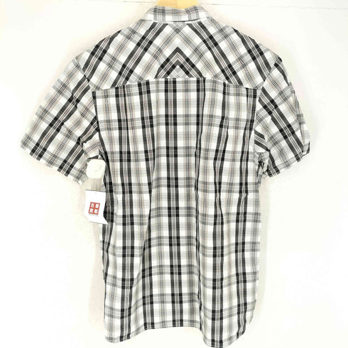 フレッドペリー FRED PERRY チェック柄半袖シャツ メンズ M