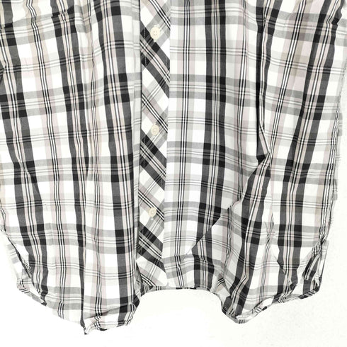 フレッドペリー FRED PERRY チェック柄半袖シャツ メンズ M