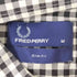 フレッドペリー FRED PERRY チェック半袖シャツ メンズ M