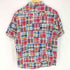 ステューシー Stussy チェックパッチワーク半袖シャツ メンズ L