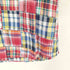 ステューシー Stussy チェックパッチワーク半袖シャツ メンズ L