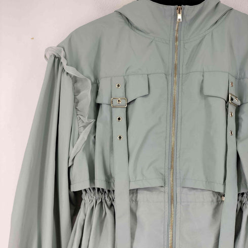 アクシーズファム axes femme ミリタリーフーディーブルゾン レディース JPN:M