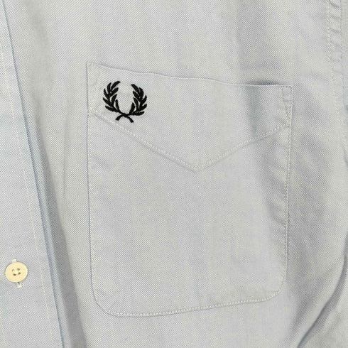 フレッドペリー FRED PERRY 月桂樹刺繍半袖シャツ メンズ M