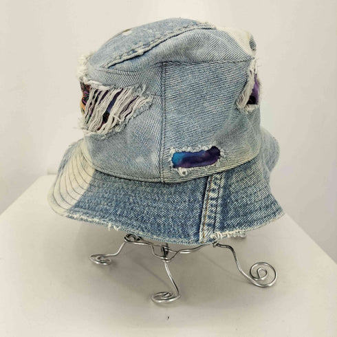 Flatbush Zombies×KIEF デザインデニムバケットハット メンズ