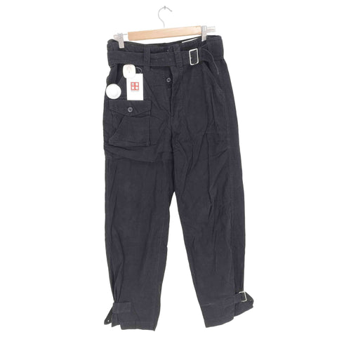 ズッカ ZUCCa 06AW フロントレイヤードコーデュロイミリタリーパンツ メンズ M