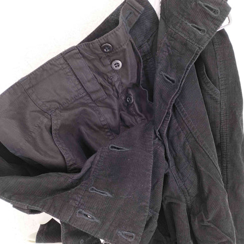 ズッカ ZUCCa 06AW フロントレイヤードコーデュロイミリタリーパンツ メンズ M