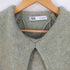 ザラ ZARA WIDE LAPEL KNIT SWEATER ワイド ラペル ニット スウェット レディース import:M