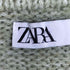 ザラ ZARA WIDE LAPEL KNIT SWEATER ワイド ラペル ニット スウェット レディース import:M