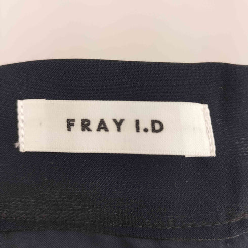 フレイアイディー FRAY I.D 25SS グロッシーサテンカーゴストレートスカート レディース JPN:0